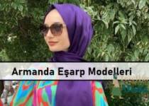 Armanda Eşarp Modelleri