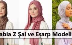 Rabia Z Şal ve Eşarp Modelleri